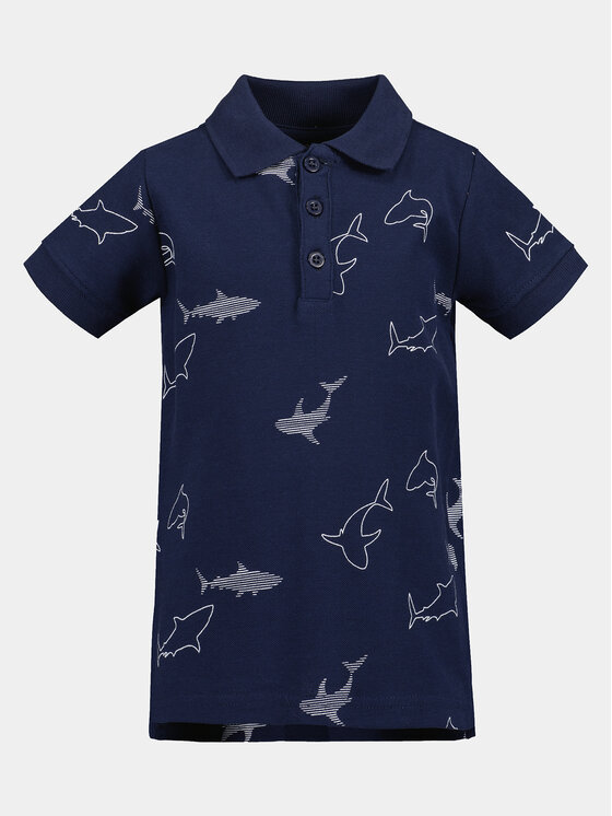 Blue Seven Blue Seven Polokošile 816032 X Tmavomodrá Regular Fit