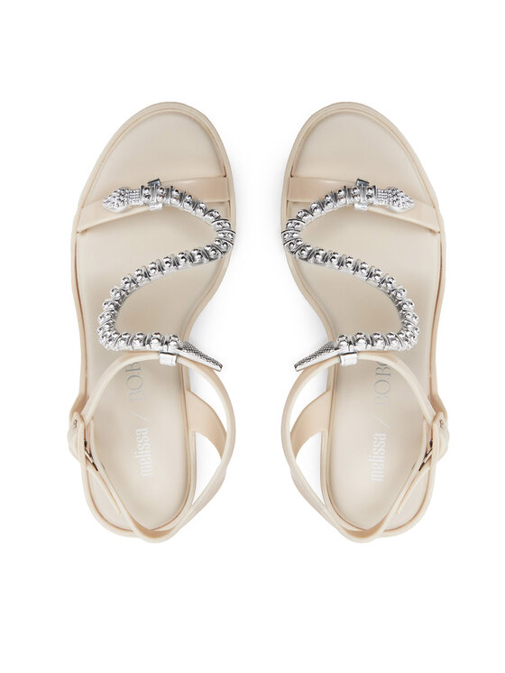 Melissa Melissa Sandaalid Melissa Snake Block + Bo.Bo Ad 35775 Beež