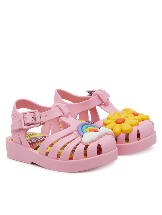 Melissa Melissa Sandały Mini Melissa Possession + Play Doh Bb M 35987 Różowy