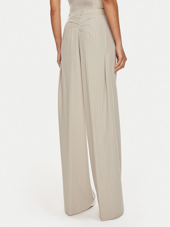 Patrizia Pepe Patrizia Pepe Pantaloni di tessuto 8P0615 A457 Grigio Regular Fit