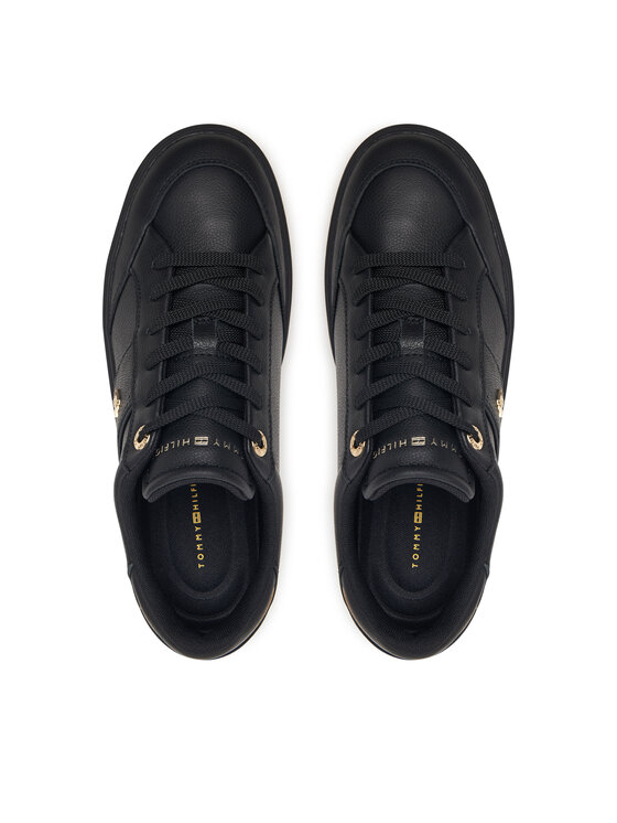Tommy Hilfiger Tommy Hilfiger Sneakersy Th Feminine Cupsole FW0FW09600 Černá
