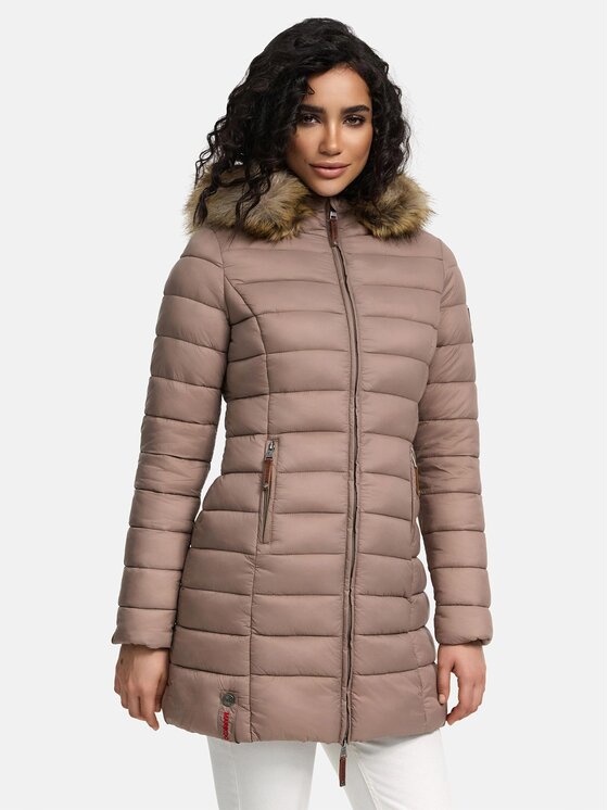 Marikoo Marikoo Kurtka zimowa Rose Beżowy Regular Fit