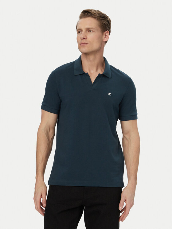 Calvin Klein Jeans Tricou polo LV04RF215G Bleumarin Regular Fit