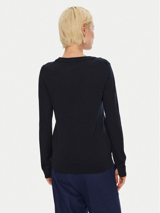 BOSS Boss Sweater Feganasi 50492551 Sötétkék Regular Fit