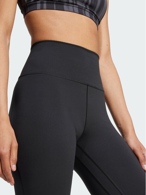 adidas adidas Legginsy All Me Flare Czarny Fitted Fit