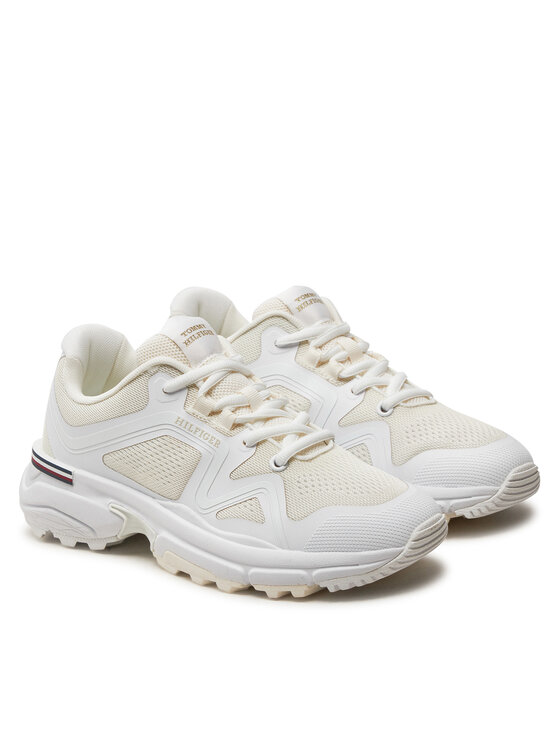 Tommy Hilfiger Tommy Hilfiger Tenisice Womens Trail Runner FW0FW08202 Écru
