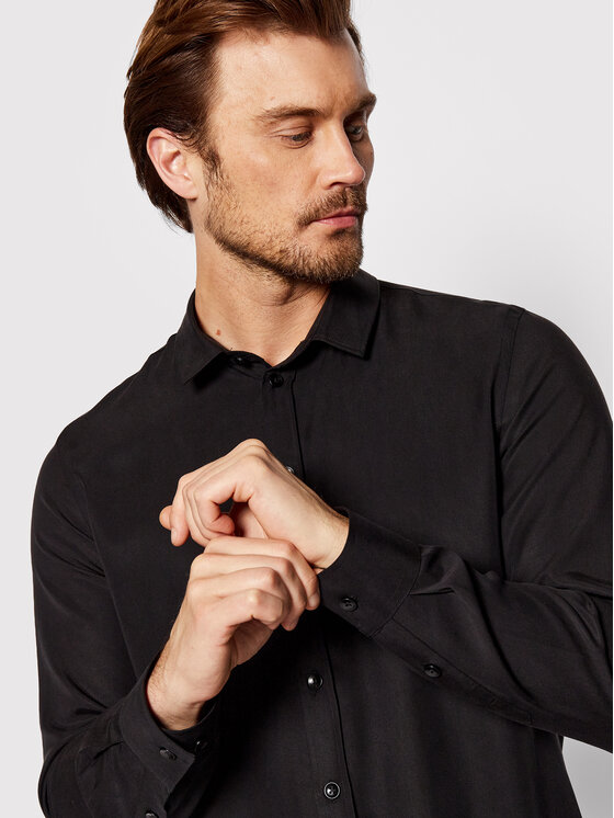 Young Poets Society Young Poets Society Särk Mic 106780 Must Regular Fit