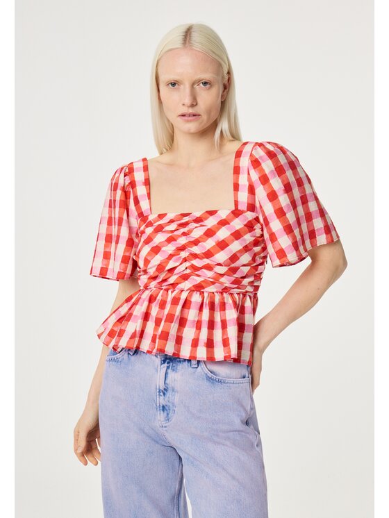 Fabienne Chapot Fabienne Chapot Top 5946-1788-100 Pomarańczowy Regular Fit