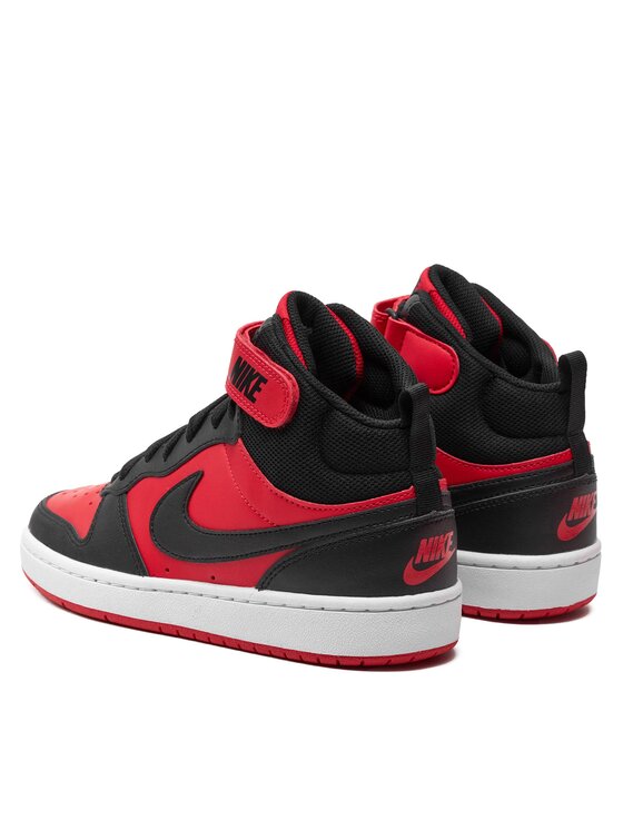 Nike Nike Laisvalaikio batai Court Borough Mid 2 (Gs) CD7782 602 Juoda