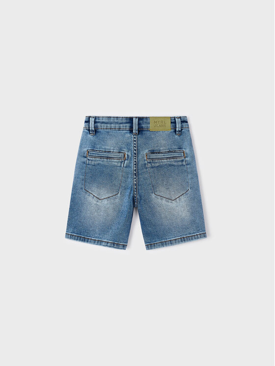 Mayoral Mayoral Дънкови шорти 3228 Син Regular Fit