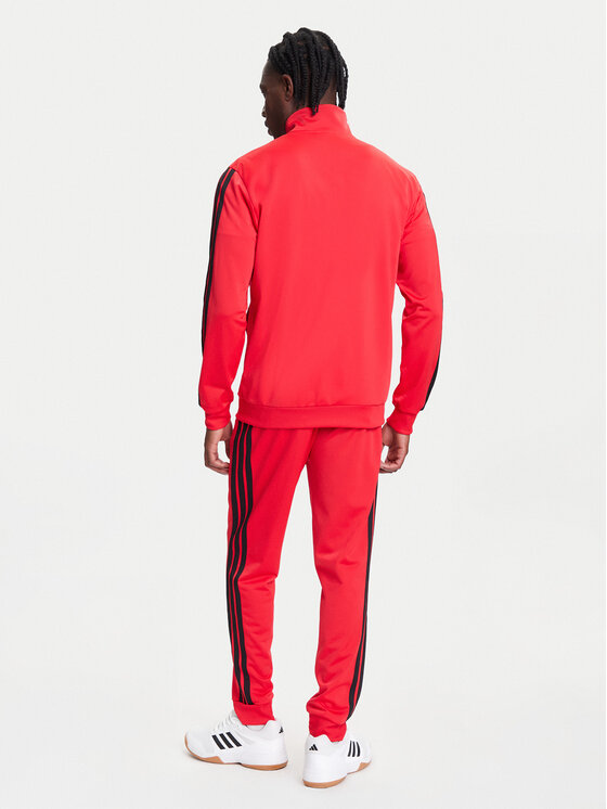 adidas adidas Melegítő Basic 3-Stripes JI8852 Piros Regular Fit