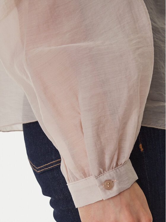 Guess Guess Blusa W6GH28 W1844 Beige Regular Fit