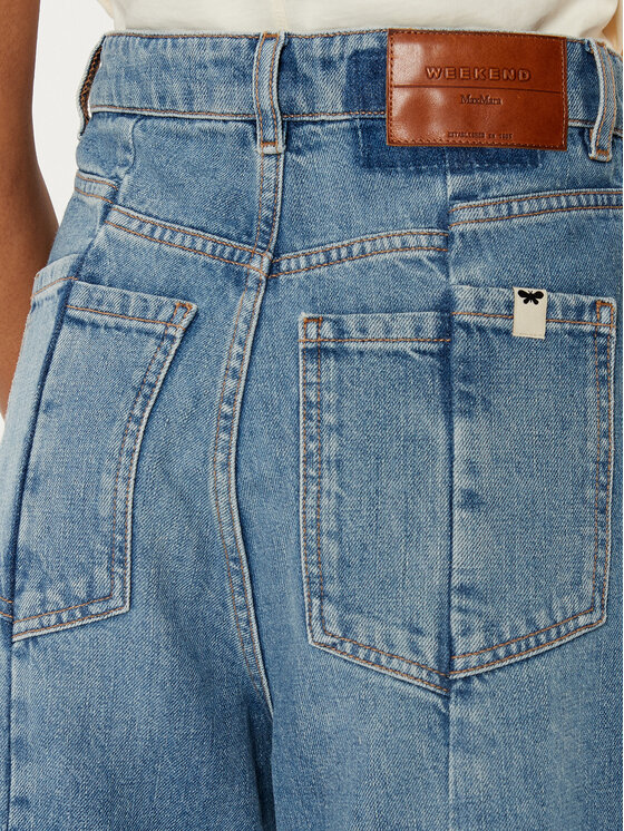 Weekend Max Mara Weekend Max Mara Jeansy Agenda 2515181031 Niebieski Wide Leg