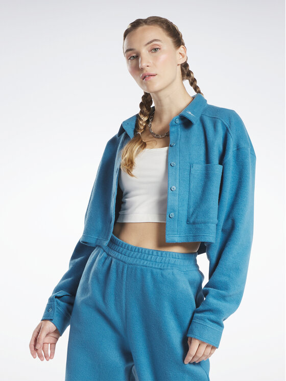 Reebok Reebok Μπλούζα Reebok Classics Reverse Fleece Layer HS0389 Μπλε