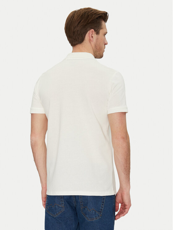 Blend Blend Polo 20717857 Biały Regular Fit