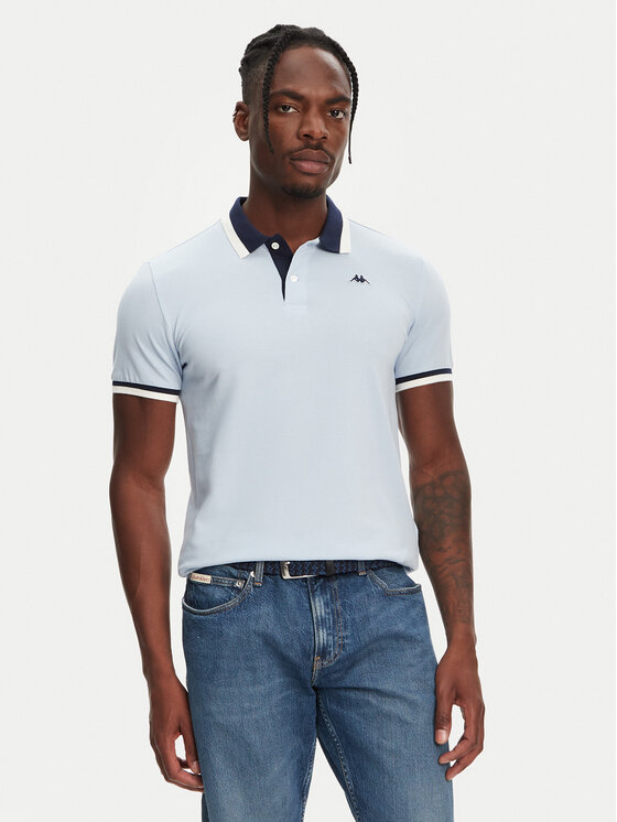Robe di Kappa Robe di Kappa Polokošile Atsushi 611255W Modrá Slim Fit