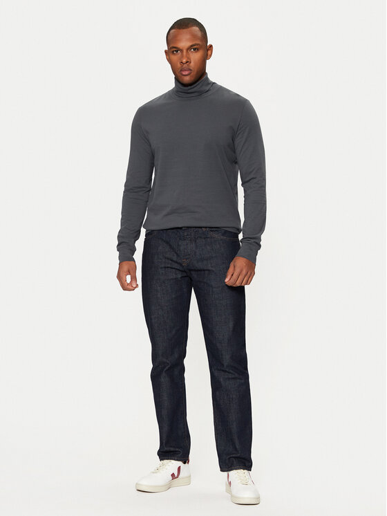 s.Oliver s.Oliver Golfas 2153538 Pilka Regular Fit