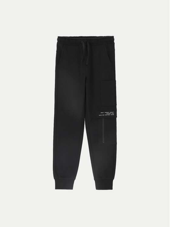 Coccodrillo Coccodrillo Спортивні штани ZC4120104GBJ Чорний Regular Fit