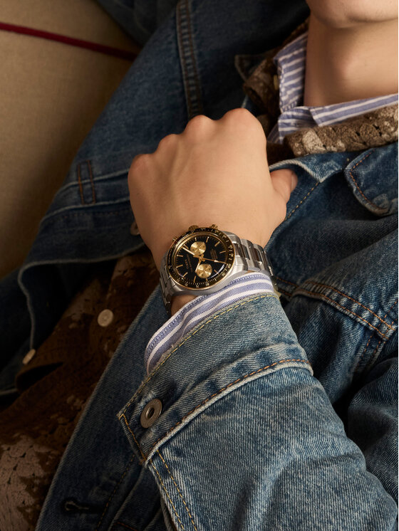 Timex Timex Zegarek Waterbury Heritage TW2Y24000 Czarny