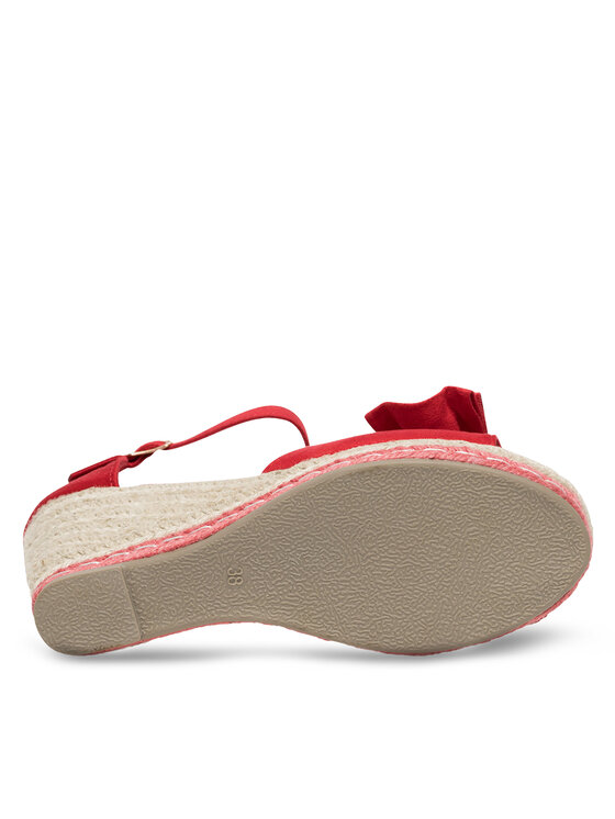 DeeZee DeeZee Espadryle WYL2710-02 Czerwony