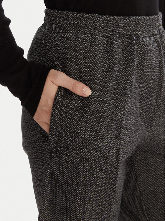 Weekend Max Mara Weekend Max Mara Pantaloni di tessuto Zelma 2525786042 Grigio Regular Fit