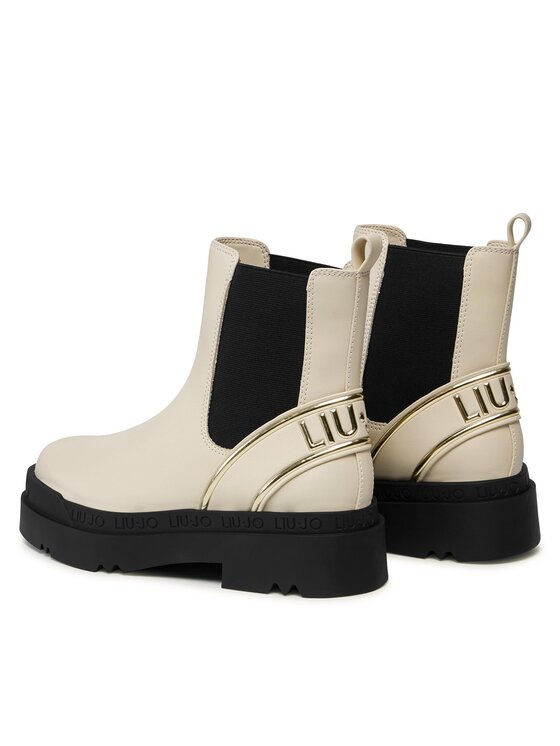 Liu Jo Liu Jo Klassische Stiefeletten Love 45 SF3033 EX197 Écru