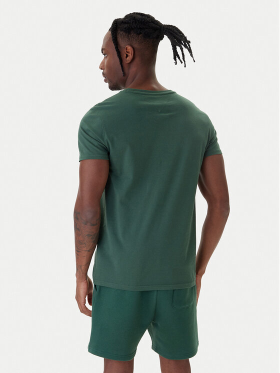 Tommy Jeans Tommy Jeans Tricou DM0DM04411 Verde Slim Fit