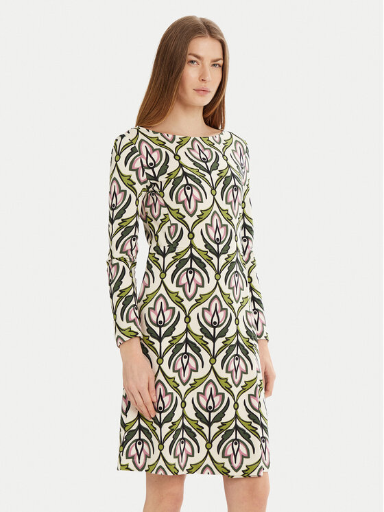 Weekend Max Mara Weekend Max Mara Rochie de zi Rampur 2515621031 Verde Regular Fit