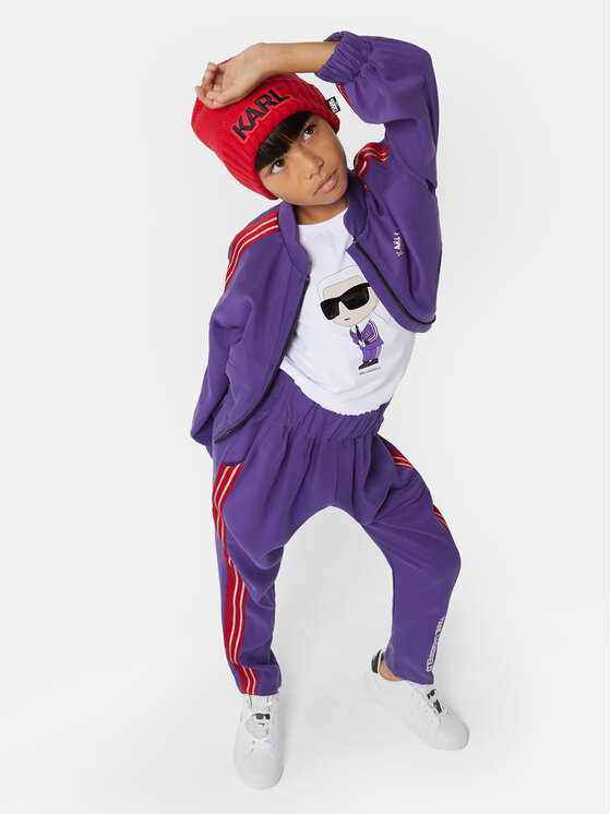 Karl Lagerfeld Kids Karl Lagerfeld Kids Блузка Z30209 S Білий Regular Fit