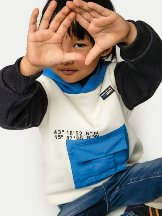 Mayoral Mayoral Bluza 4457 Kolorowy Relaxed Fit
