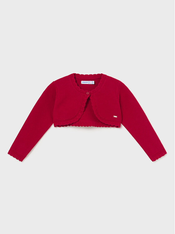 Mayoral Mayoral Kardigan 308 Crvena Regular Fit
