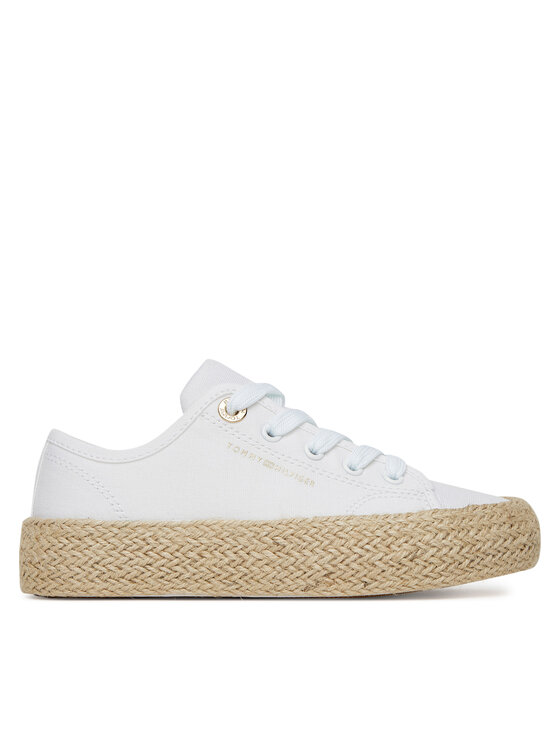Tommy Hilfiger Espadrilky T3A9-33732-0890100 Biela