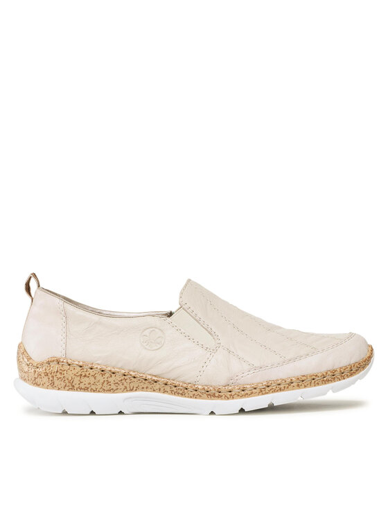 Rieker Rieker Halbschuhe N4274-60 Beige