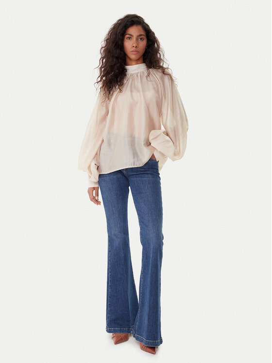 ViCOLO ViCOLO Блузка TF0314 Бежевий Regular Fit