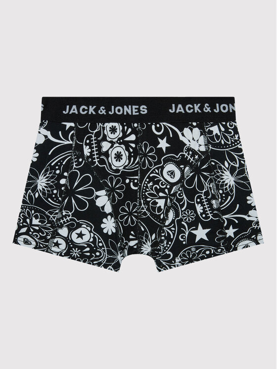 Jack&Jones Junior Jack&Jones Junior Set od 3 para bokserica Sugar 12189220 Crna
