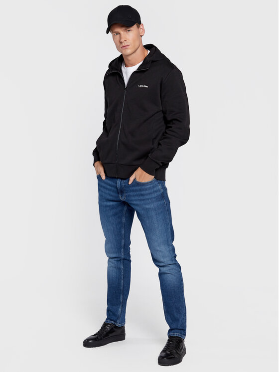 Felpa K10K109697 Nero Regular Fit