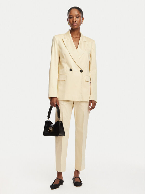 MAX&Co. MAX&Co. Giacca da abito Giraffa 2616041054200 Beige Regular Fit