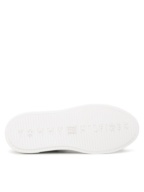 Tommy Hilfiger Tommy Hilfiger Αθλητικά Feminine Court Sneaker FW0FW07122 Μαύρο