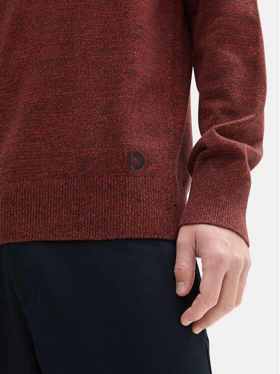 Tom Tailor Denim Tom Tailor Denim Sweater 1042509 Piros Regular Fit