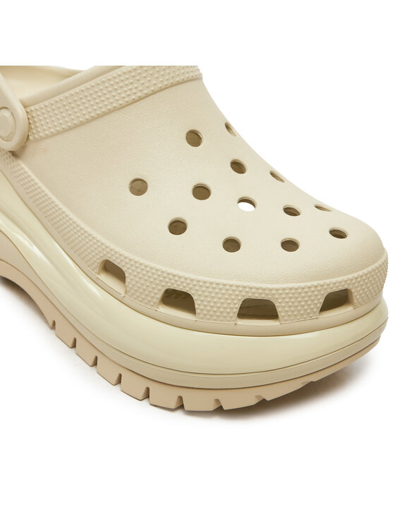 Crocs Crocs Šlepetės Classic Mega Crush Clog 207988 Smėlio