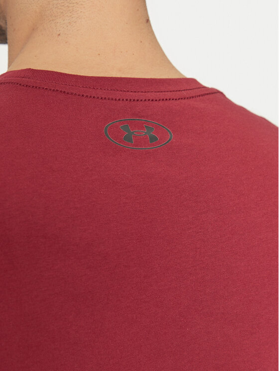 Under Armour Under Armour T-shirt Ua M Sportstyle Lc Ss 1326799 Tamnocrvena Loose Fit