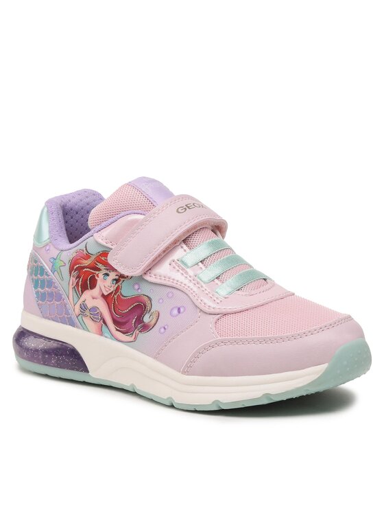 Geox Geox Sneakersy DISNEY J Spaceclub Girl J358VA011BCCE83B D Różowy