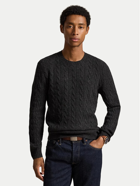 Polo Ralph Lauren Polo Ralph Lauren Megztinis 710876762013 Tamsiai pilka Regular Fit