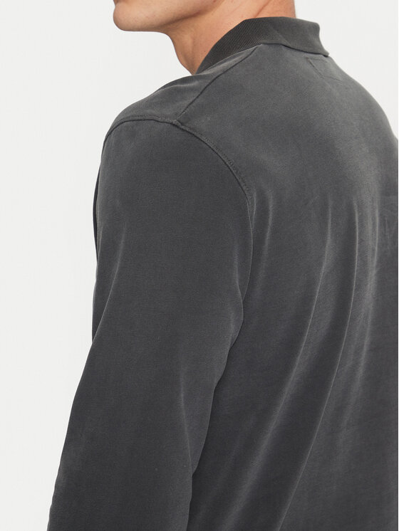 Marc O'Polo Marc O'Polo Тениска с яка и копчета M28 2236 55004 Черен Regular Fit