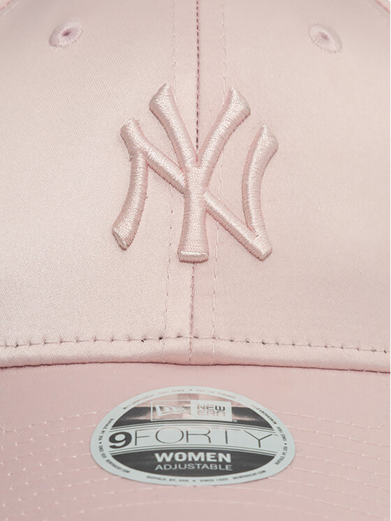 New Era New Era Kepurė su snapeliu New York Yankees Satin 9Forty 60595369 Rožinė