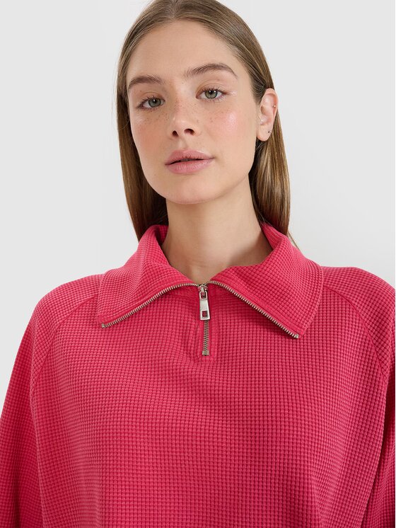 Bluza, rozmiar S, Różowy, 4FRSS25TSWSF2150-54S