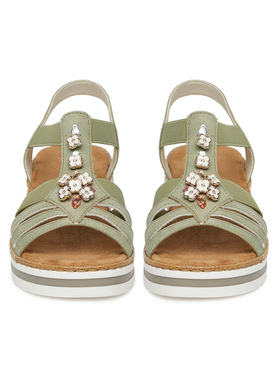 Rieker Rieker Sandali V0245-52 Verde