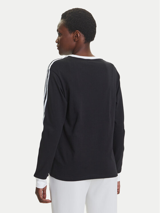 adidas adidas Blusa adicolor 3-Stripes JC5774 Nero Regular Fit