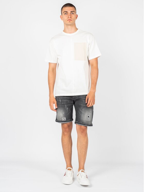 Xagon Xagon T-Shirt P2308 2Z87 ZUK Écru Oversize