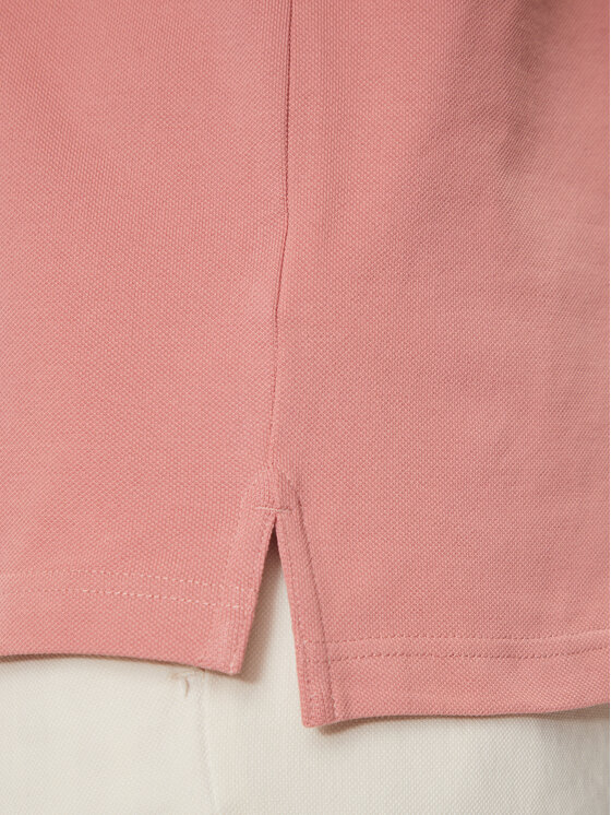 Tommy Hilfiger Tommy Hilfiger Поло Palm Under Collar MW0MW34738 Рожевий Regular Fit